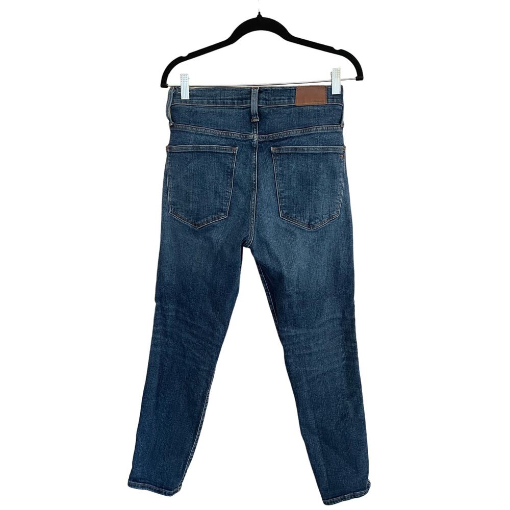 Madewell Slim Straight Hammond Blue High Rise Jeans Denim Women’s Size 30 - Picture 3 of 13